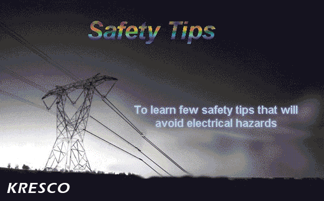 Electricity safety precautions